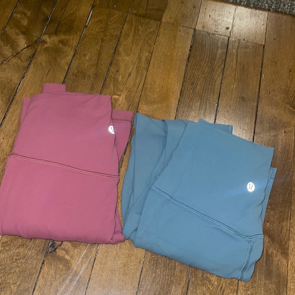 Size 4 Lululemon aligns 25 inch
